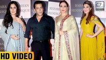 Salman Khan With All His Heroines At Baba Siddique Iftar Party 2018