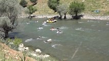 Kato Dağı Eteklerinde Rafting Heyecanı