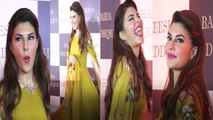 Jacqueline Fernandez steals Limelight at Baba Siddique Iftar Party, Watch the Video | FilmiBeat