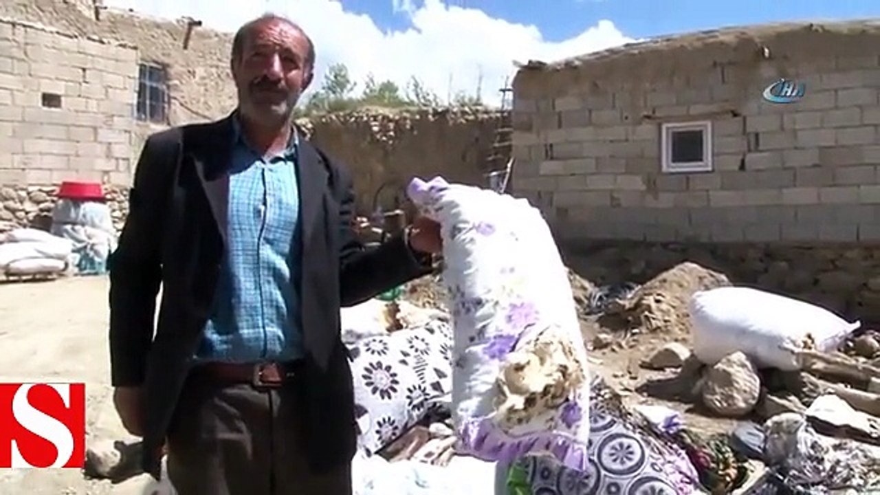 Kendi kendine yanan evin sırrı çözülemiyor