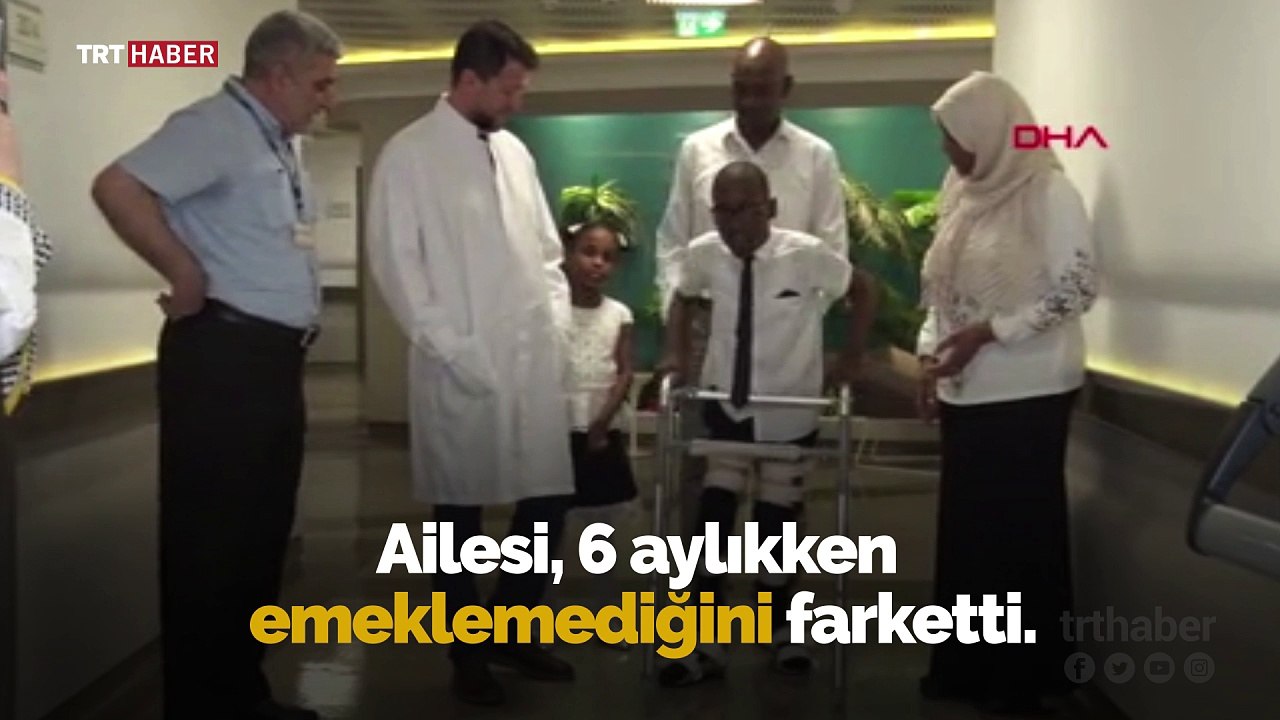 Libyalı Ali Muhammed 14 yaşında ilk adımını attı