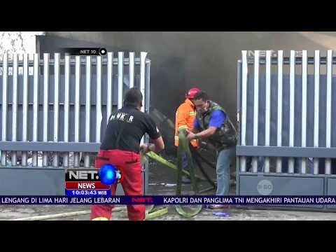 Pabrik Pengolahan Plastik Terbakar, Pemadaman Berlangsung 7 Jam - NET 10