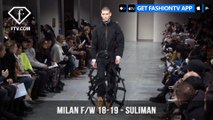 Sulvam Vandalized Milan Fashion Week Fall/Winter 2018-19 Collection | FashionTV | FTV