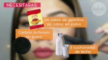 Receta de la mascarilla negra casera para eliminar los puntos negros