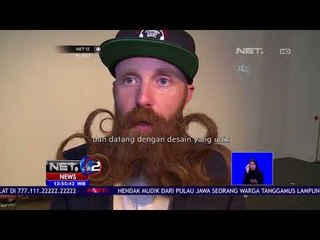 Kompetisi Jenggot di Prancis, Kreasikan Jenggot Beragam Gaya - NET 12