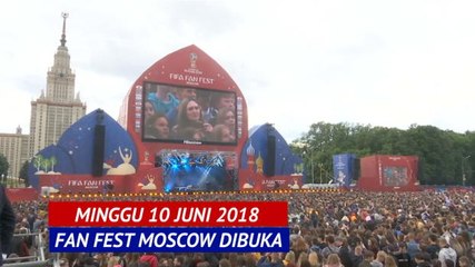 Di Balik Layar - Fan Fest Dibuka Di Moskow