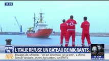L'Italie et Malte refusent de recevoir un navire avec plus de 600 migrants