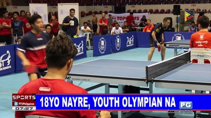 SPORTS BALITA: 18yo Nayre, Youth Olympian na