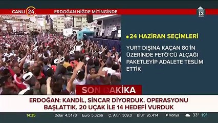 Muhalefet istemese de Afrin�i nasıl temizlediysek, Kandil�i de kurutacağız