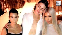 Kim Kardashian Goes Blonde While Kendall Goes Braless At Kanye’s Birthday Party