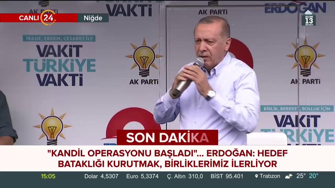 Hizmete devam, yatırıma devam