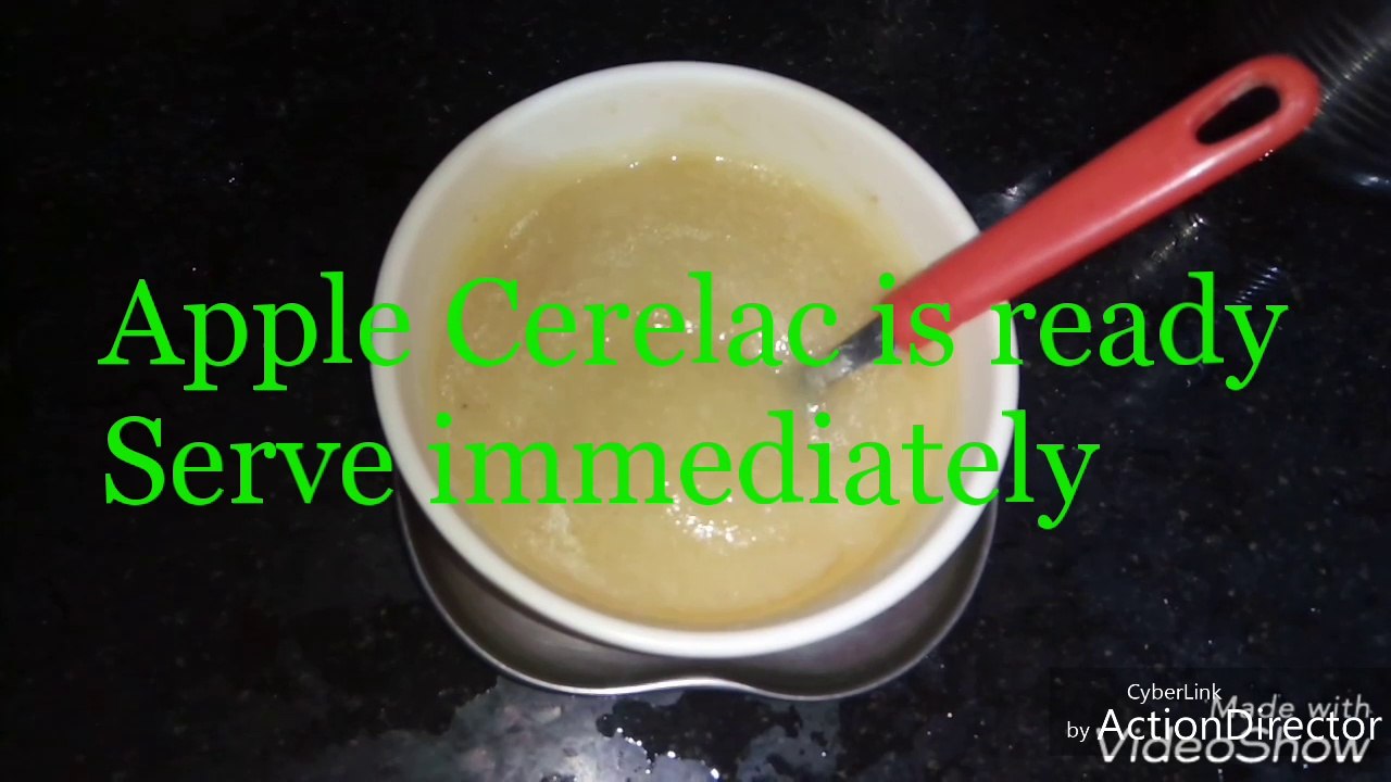 Apple cerelac | Homemade apple cerelac for babies | apple food for babies