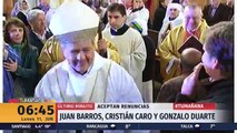 Papa acepta la renuncia de Juan Barros, Cristián Caro y Gonzalo Duarte
