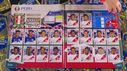 Album PANINI 100% COMPLET • RUSSIA 2018 World Cup 682 Stickers Full - Studio Bubble Tea