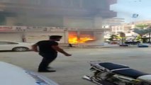 Kızıltepe'de Tüp Patlaması Sonrasında Korkutan Yangın