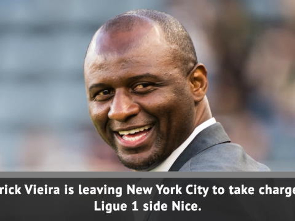 Patrick Vieira takes charge of Nice