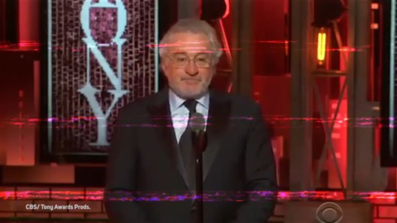 #tuckfrump: das sagt robert de niro bei den tonys