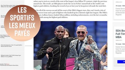 Mayweather, Messi et Cristiano parmi les plus riches