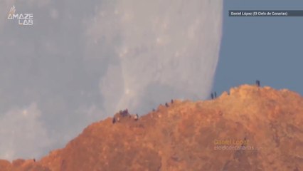 Epic Video of a Massive 'Milk Moon' Looks Fake, But is Totally Real