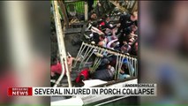 3 Hospitalized After Porch Collapses During Party in Chicago