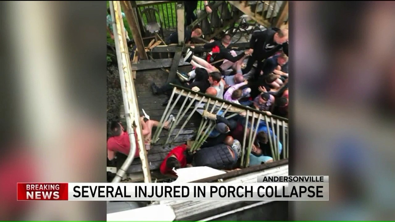 3 Hospitalized After Porch Collapses During Party in Chicago