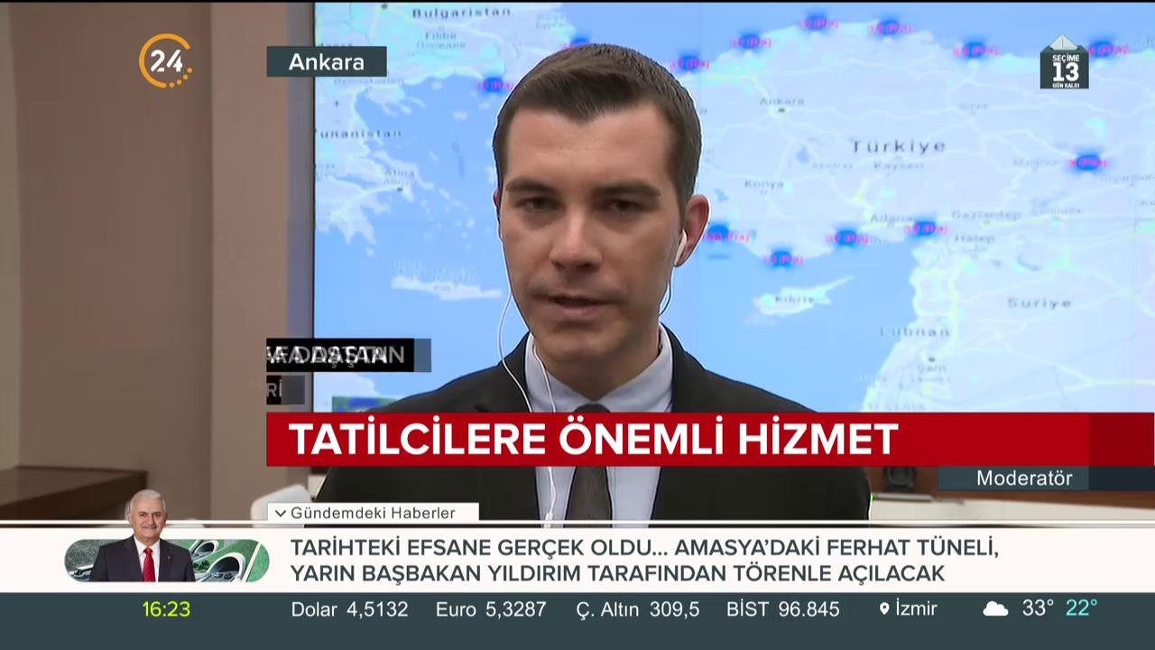 Tatilcilere önemli hizmet
