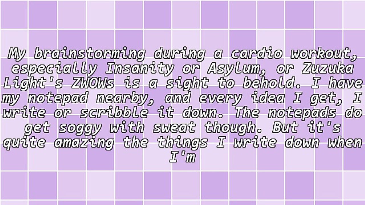 Cardio Workouts and HIIT Training for Brainstorming and Problem-Solving Pt 1