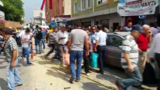 Freni patlayan kamyon ortalığı savaş alanına çevirdi