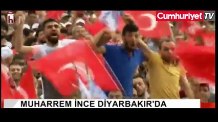 Muharrem İnce Diyarbakır'daki konuşmasına Ahmed Arif'in şiir ile başladı