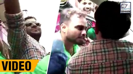 Border की प्रमोशन के दौरान फैंस के बिच घिरे निरहुआ ,देखिये वीडियो | Amrapali Dubey