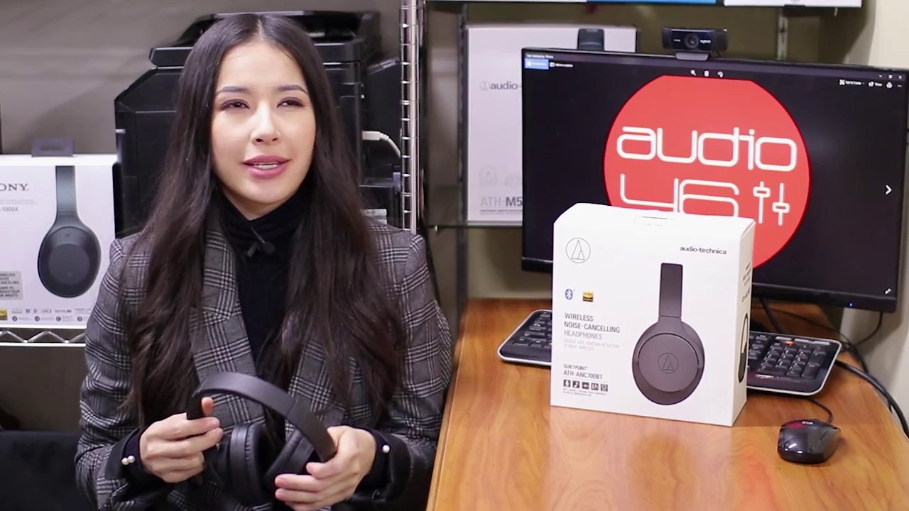 Audio-Technica ATH-ANC700BT. Wireless Noise-Cancelling