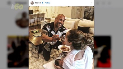 The Rock Shows The World How to Be a Supportive Dad