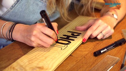 Fabriquer un panneau directionnel de mariage