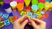 ABC Clay Dough Play Doh ABCDE Game Alphabet Playdoh Alfabet for Kids Games ABCD Play Doh English