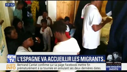 Migrants sur l'Aquarius: "La situation à bord est très difficile"