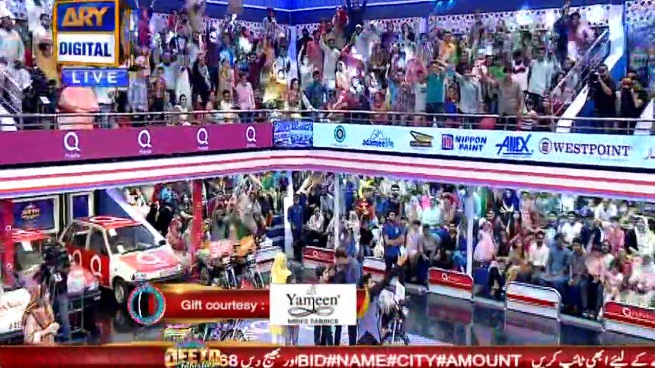 Jeeto Pakistan - Special Guest : Faysal Qureshi & Areeba Habib - 11th June 2018