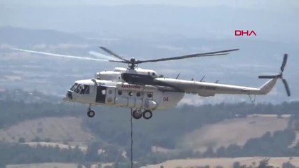 Çanakkale Bayramiç'te Orman Yangını Hd