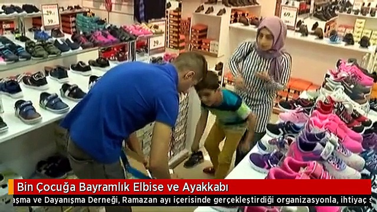Bin Çocuğa Bayramlık Elbise ve Ayakkabı - Dailymotion Video