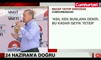 Erdoğan'dan Demirtaş'a: Terörist başı