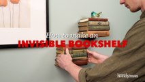 How to Build Invisible Bookshelves