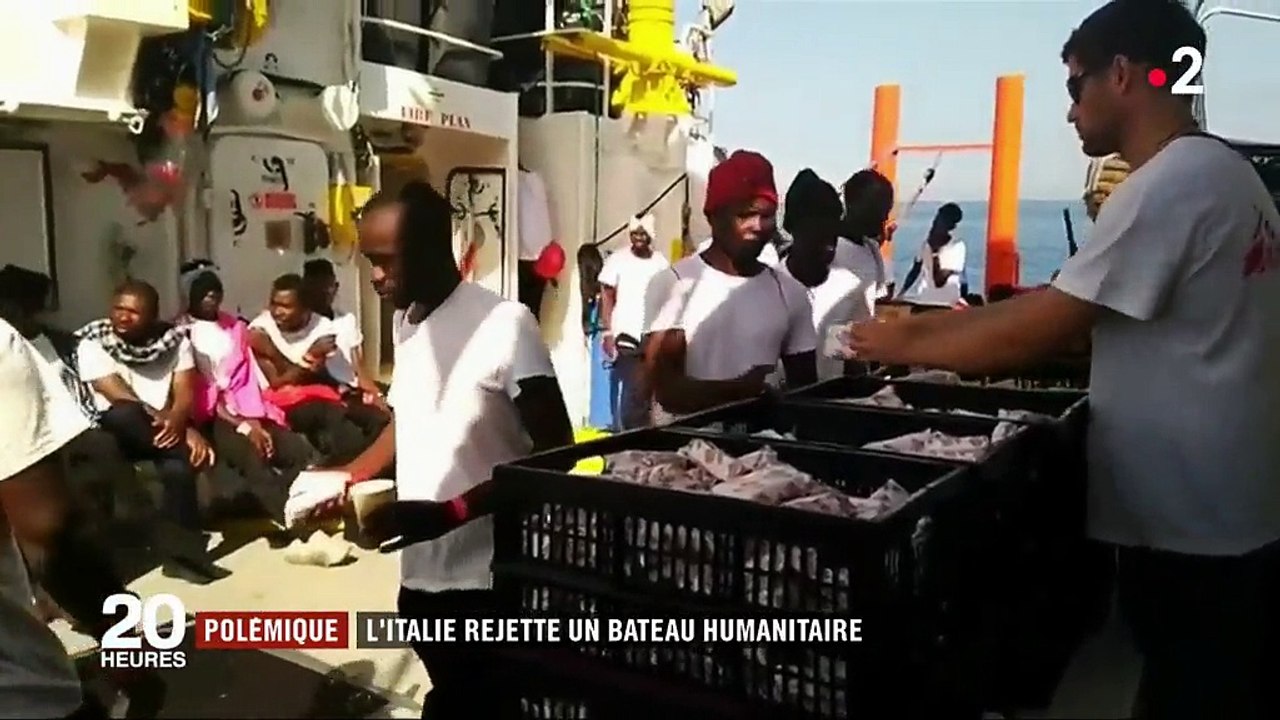 Méditerranée : l'Italie rejette l'arrivée d'un bateau humanitaire