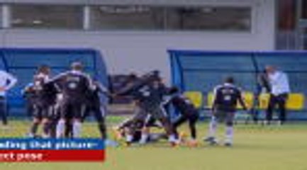 Pogba and co. practice game-winning celebrations