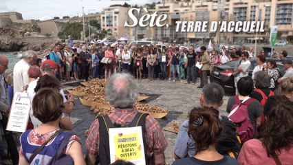 Sète : Marche pour un accueil digne et solidaire des migrants   8' 55"