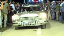 Başbakan Yıldırım, Sabuncubeli Tüneli'nde klasik otomobil kullandı (2) - İZMİR