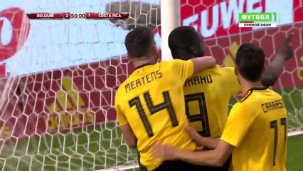 Romelu Lukaku 2nd Goal HD - Belgium 3-1 Costa Rica 11.06.2018