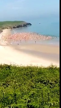 Record insolite : 2500 femmes sans maillot sur cette plage irlandaise