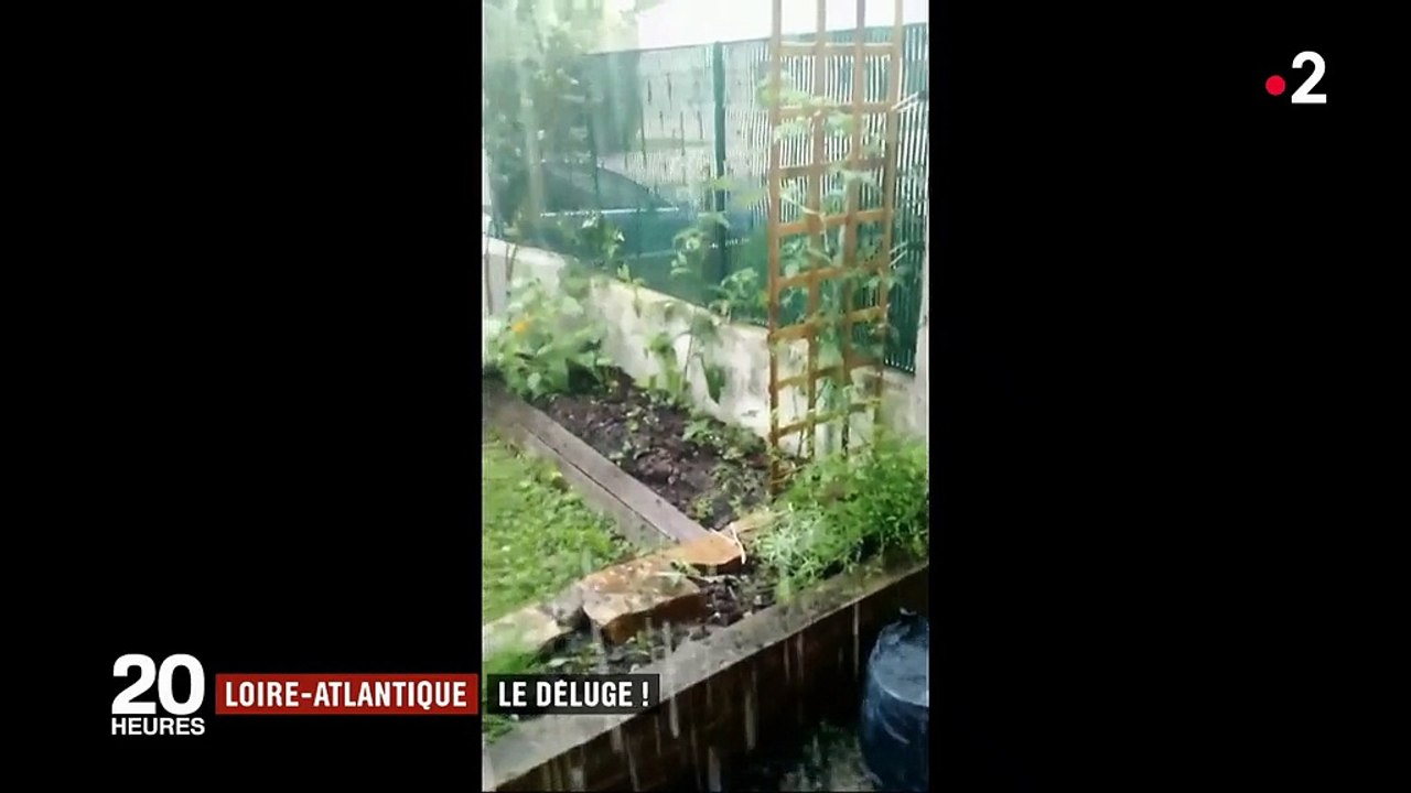 Orages : déluge sur Nantes et ses environs