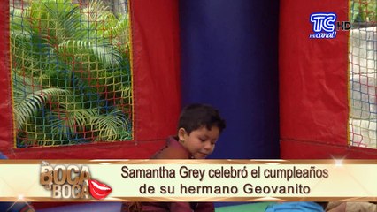 Cumplió 6 añitos de vida el pequeño “Nito”, hijo de Sharon