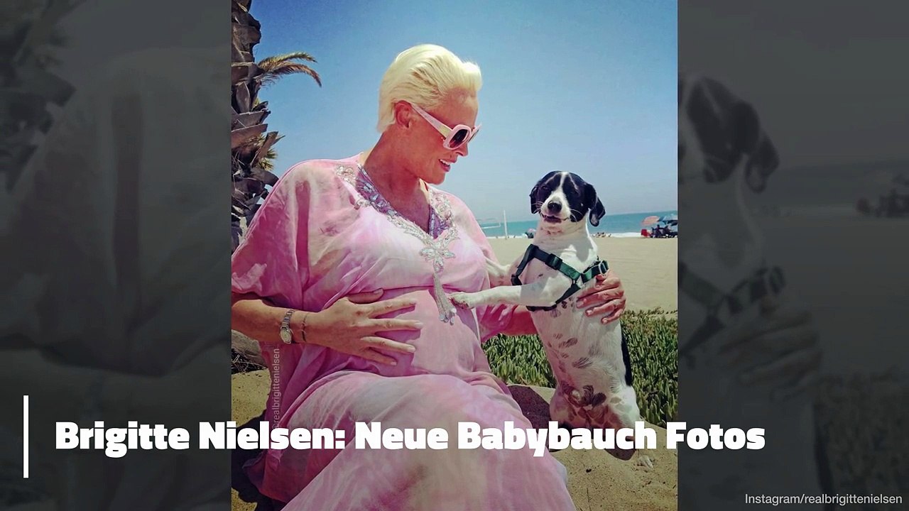 Brigitte Nielsen: Neue Babybauch Fotos