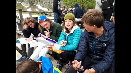 Révisions du bac au refuge du Chardonnet